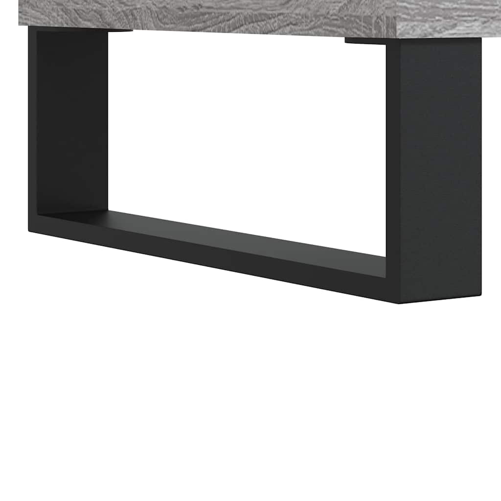 Shelf Cabinet Grey Sonoma 69.5x32.5x90 cm Engineered Wood