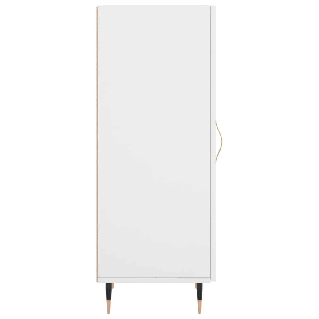 Sideboard White 34.5x34x90 cm Engineered Wood