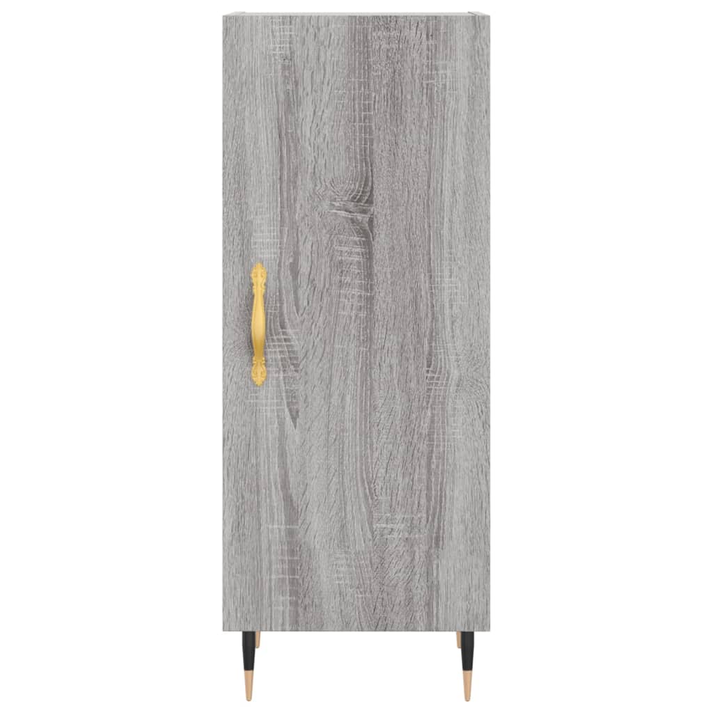 Sideboard Grey Sonoma 34.5x34x90 cm Engineered Wood