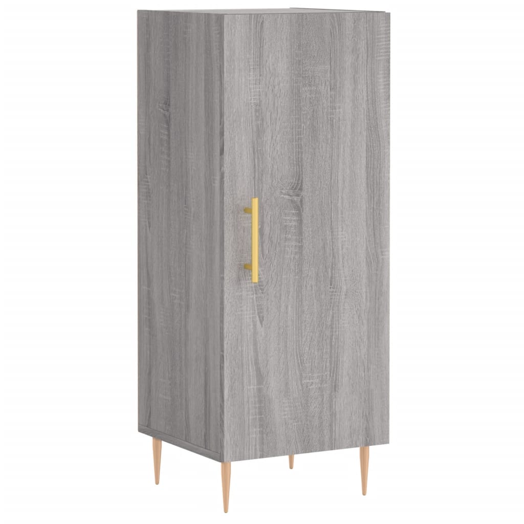 Sideboard Grey Sonoma 34.5x34x90 cm Engineered Wood
