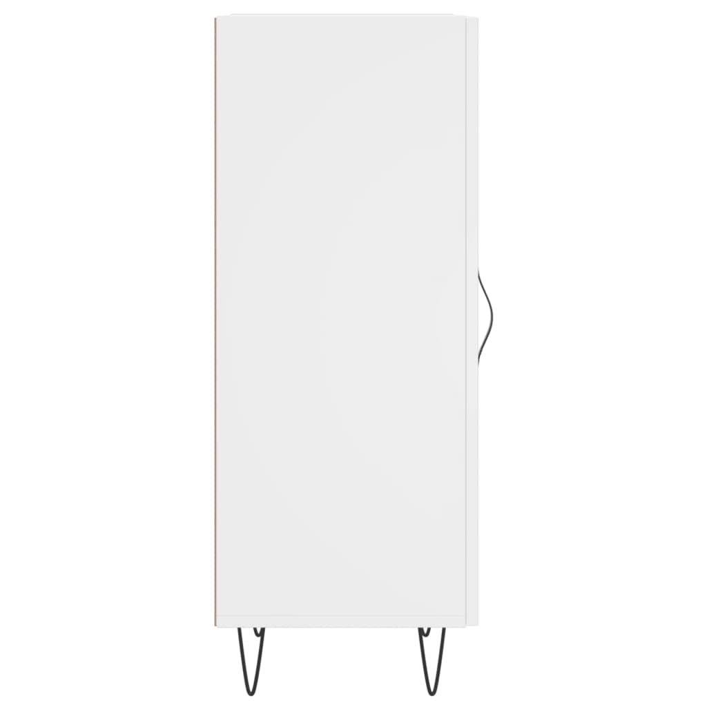 Sideboard White 34.5x34x90 cm Engineered Wood