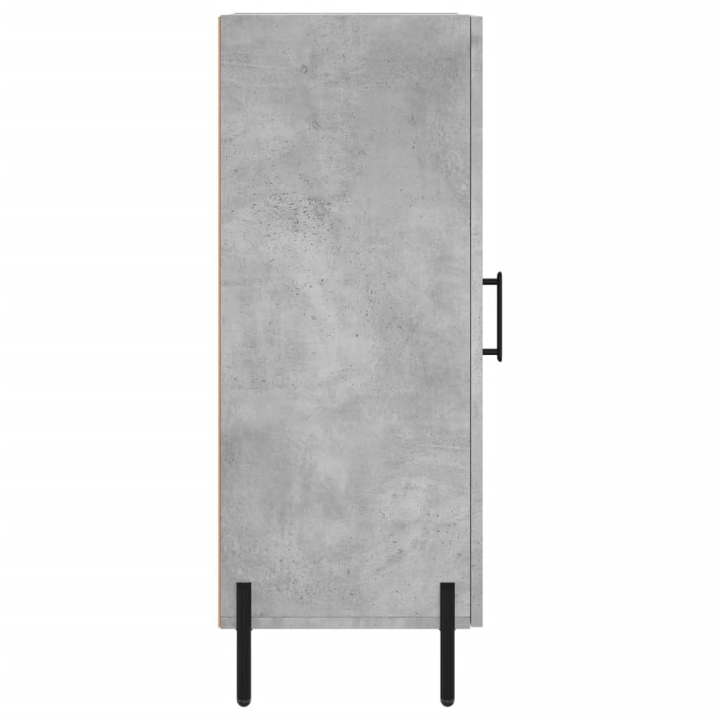 Sideboard Concrete Grey 34.5x34x90 cm Engineered Wood