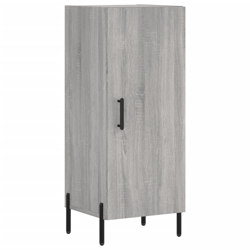 Sideboard Grey Sonoma 34.5x34x90 cm Engineered Wood