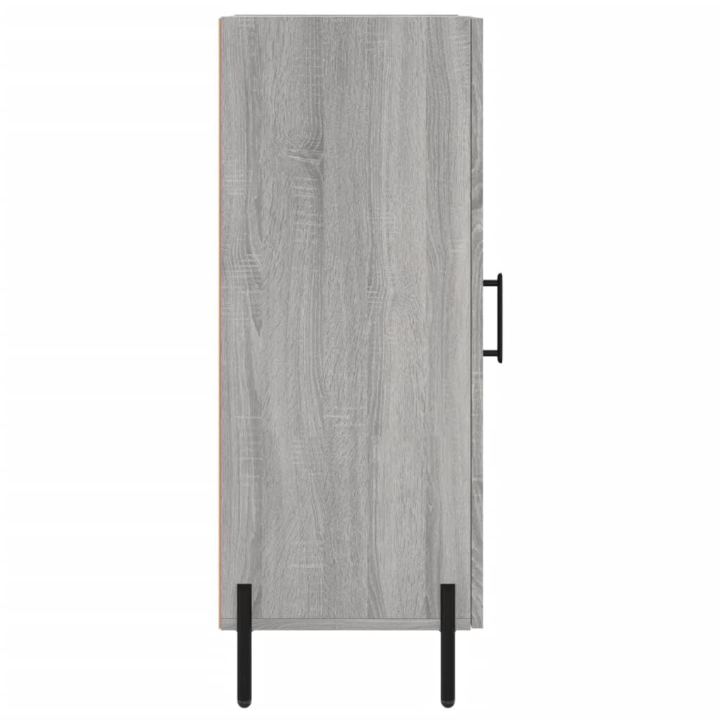 Sideboard Grey Sonoma 34.5x34x90 cm Engineered Wood
