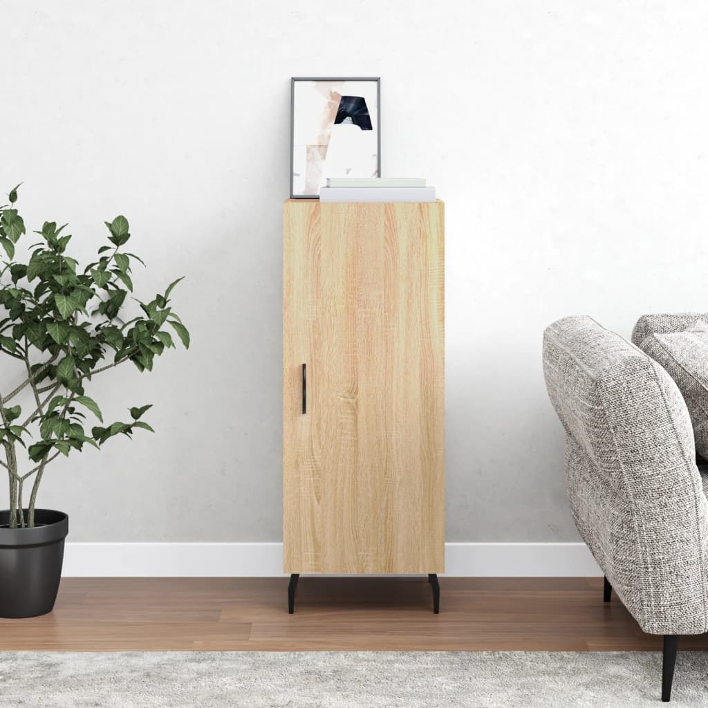 Sideboard Sonoma Oak 34.5x34x90 cm Engineered Wood
