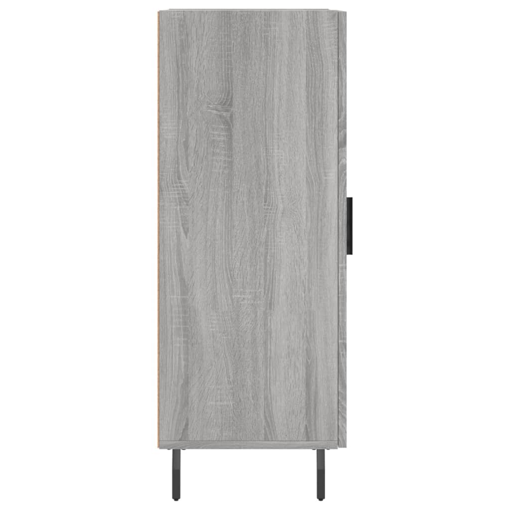 Sideboard Grey Sonoma 34.5x34x90 cm Engineered Wood