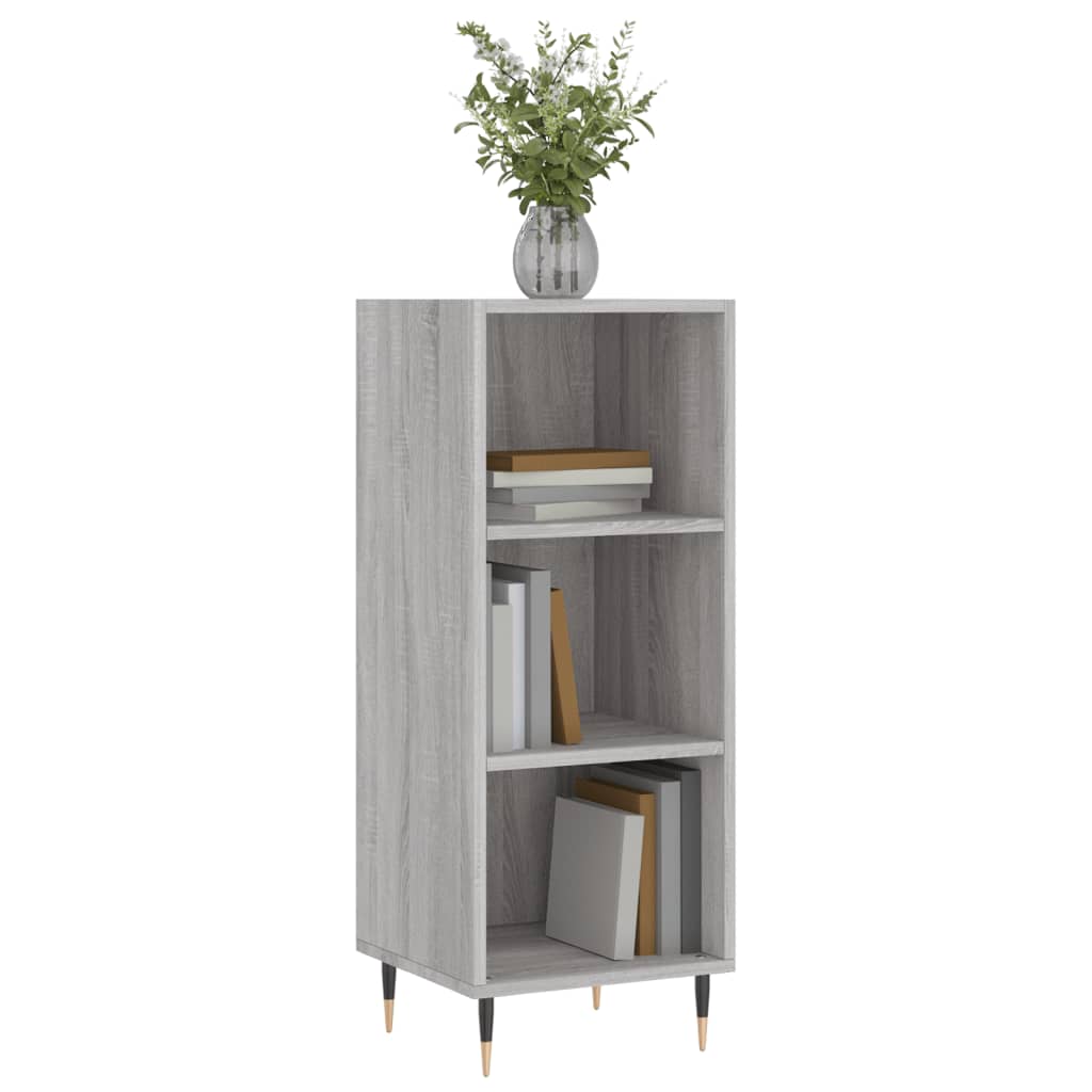 Sideboard Grey Sonoma 34.5x32.5x90 cm Engineered Wood