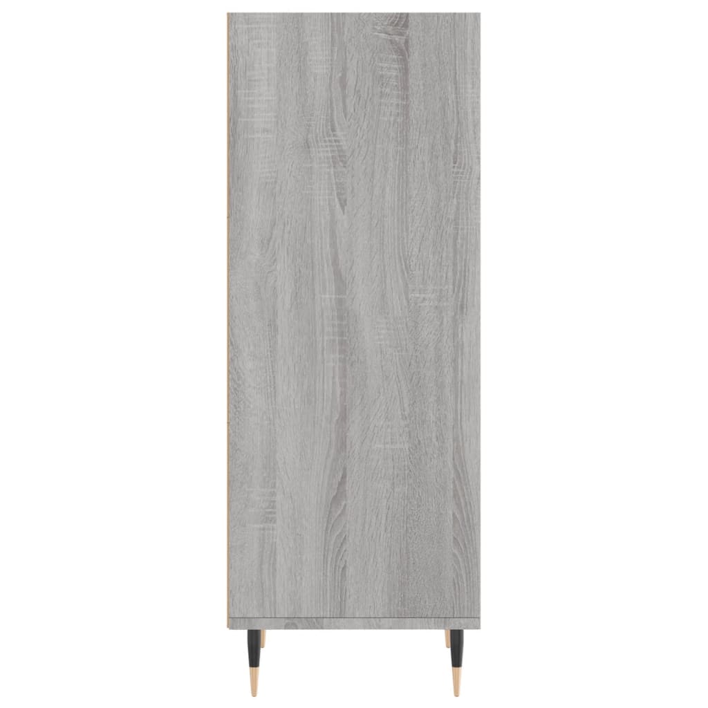Sideboard Grey Sonoma 34.5x32.5x90 cm Engineered Wood