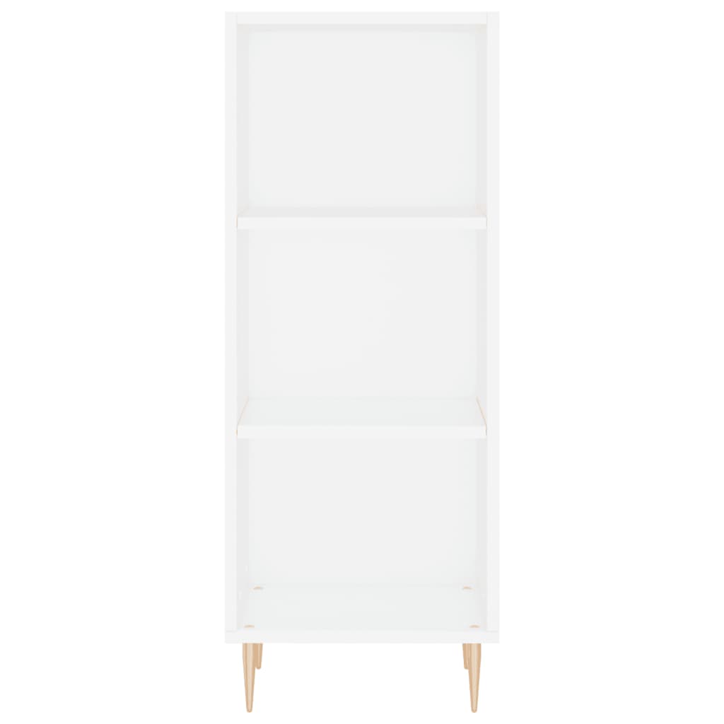 Sideboard White 34.5x32.5x90 cm Engineered Wood