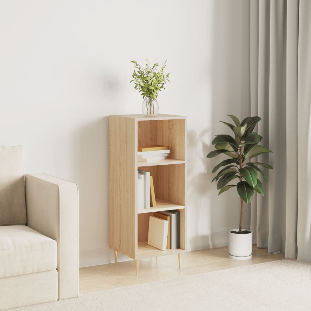 Sideboard Sonoma Oak 34.5x32.5x90 cm Engineered Wood