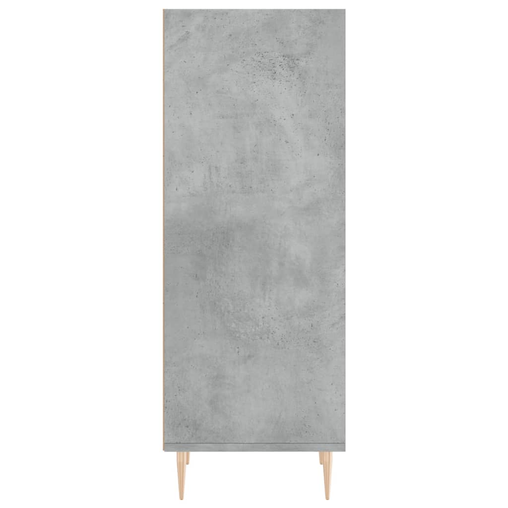 Sideboard Concrete Grey 34.5x32.5x90 cm Engineered Wood