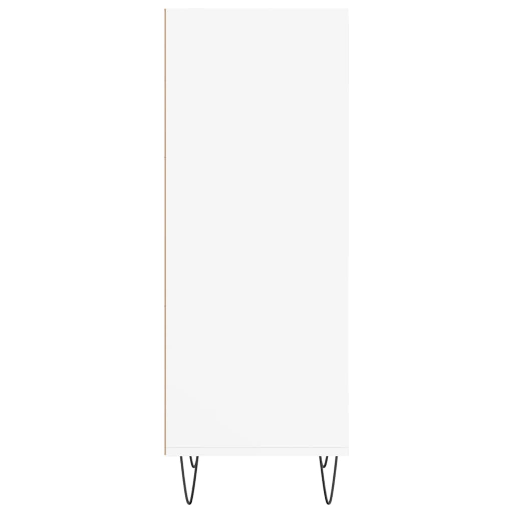 Sideboard White 34.5x32.5x90 cm Engineered Wood