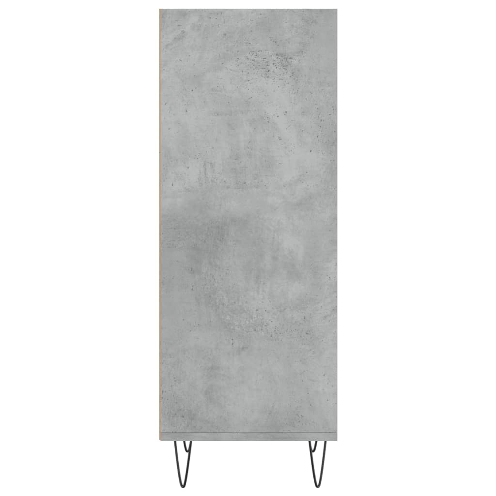 Sideboard Concrete Grey 34.5x32.5x90 cm Engineered Wood