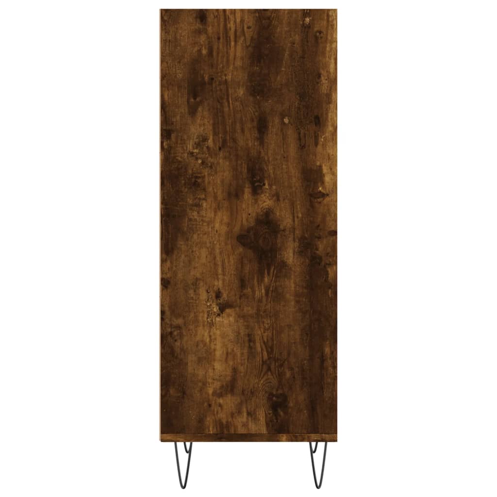 Sideboard Smoked Oak 34.5x32.5x90 cm Engineered Wood