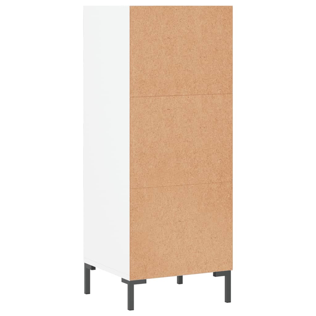 Sideboard White 34.5x32.5x90 cm Engineered Wood