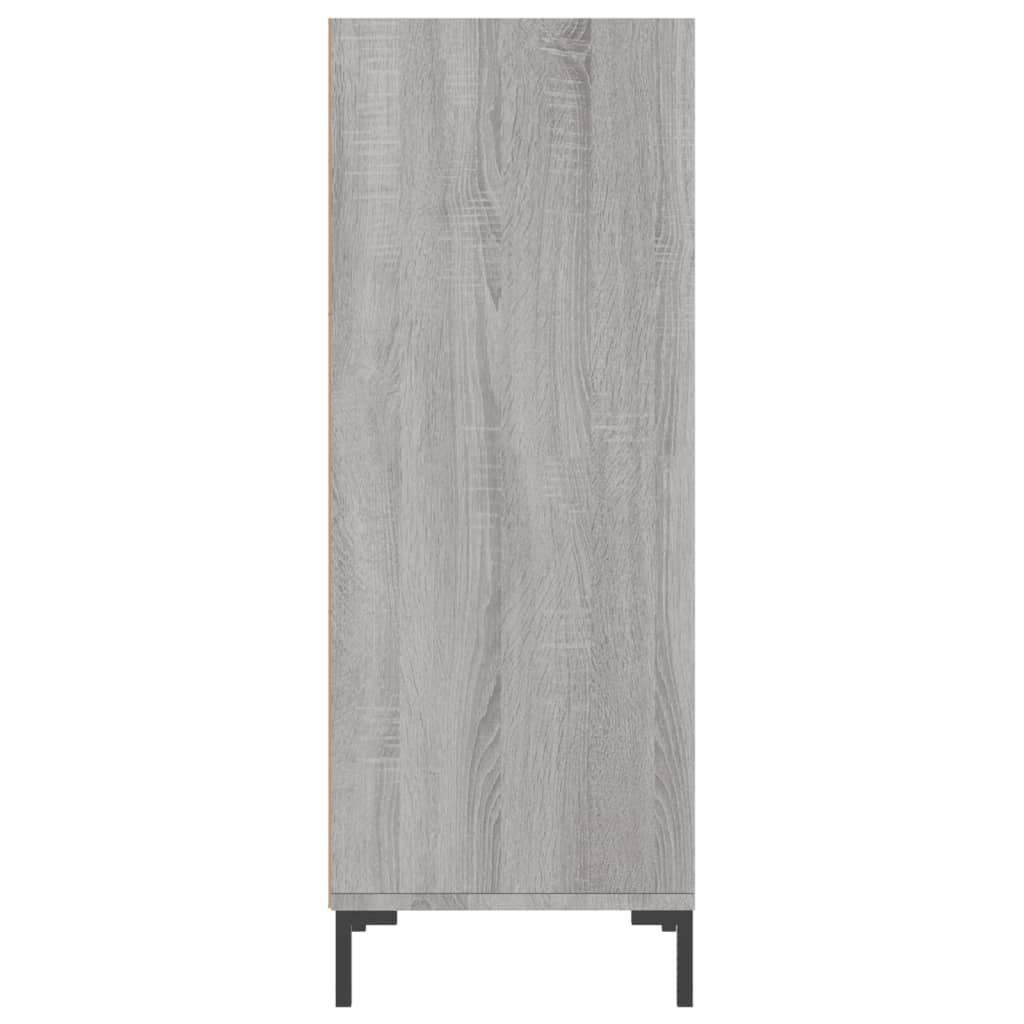 Sideboard Grey Sonoma 34.5x32.5x90 cm Engineered Wood