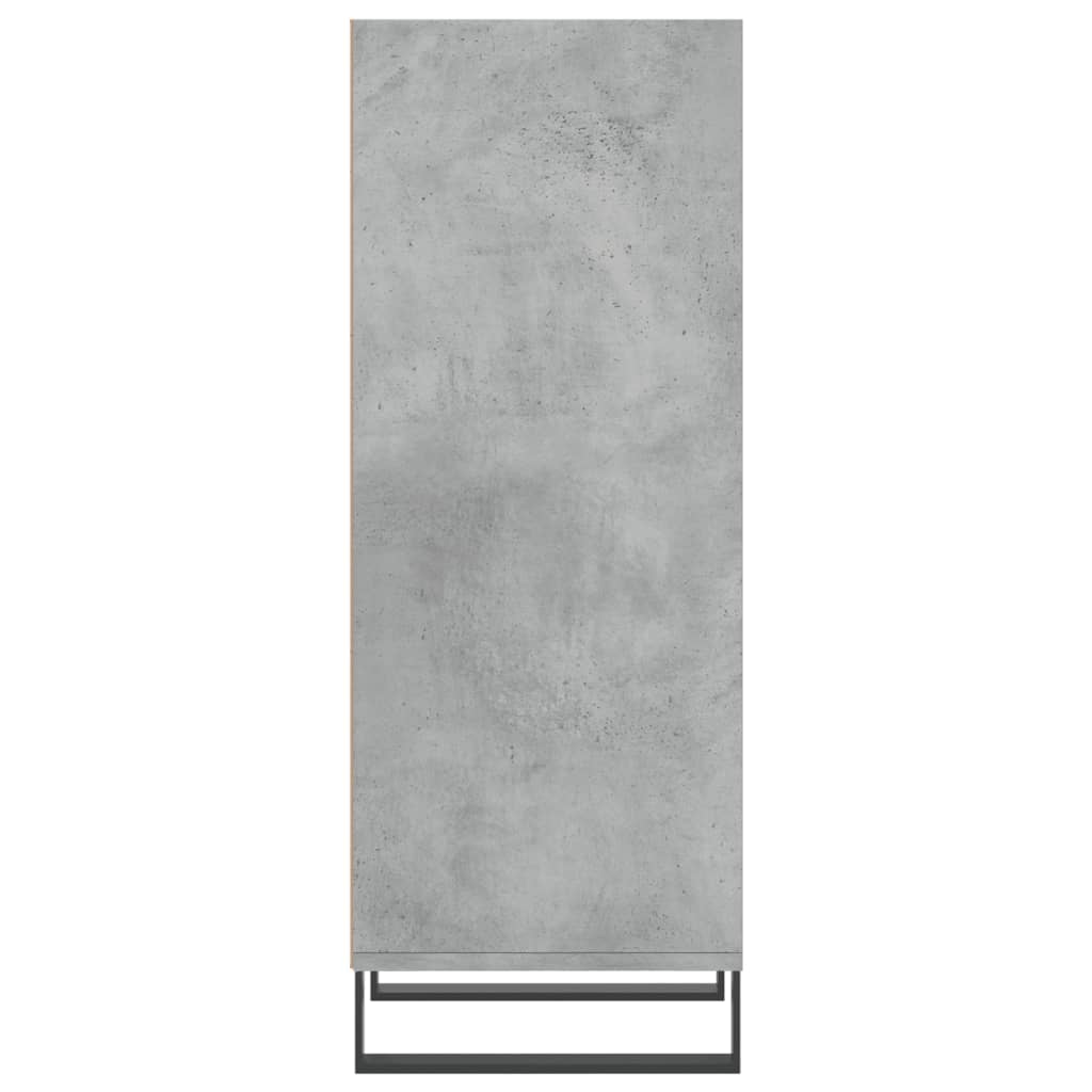 Sideboard Concrete Grey 34.5x32.5x90 cm Engineered Wood
