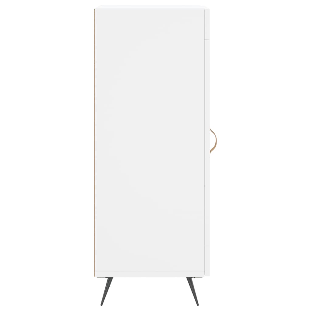 Sideboard White 34.5x34x90 cm Engineered Wood