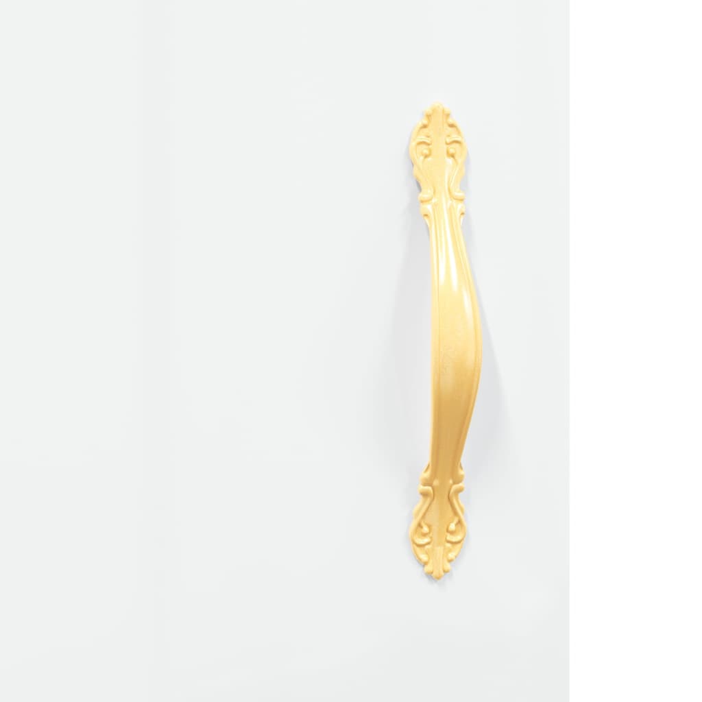 Sideboard High Gloss White 34.5x34x90 cm Engineered Wood