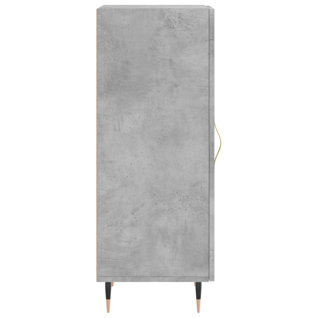 Sideboard Concrete Grey 34.5x34x90 cm Engineered Wood