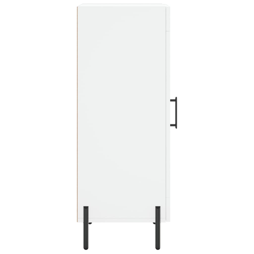 Sideboard White 34.5x34x90 cm Engineered Wood