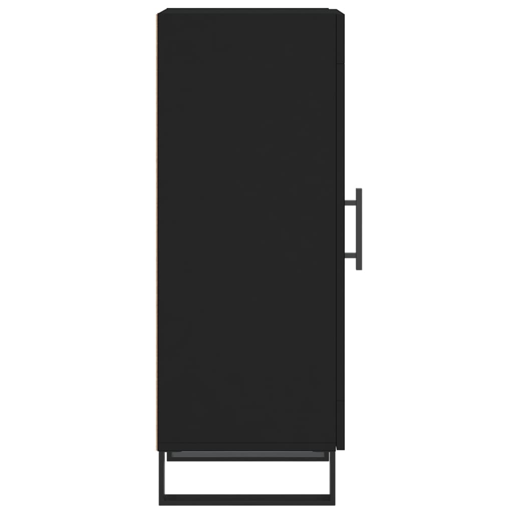 Sideboard Black 34.5x34x90 cm Engineered Wood