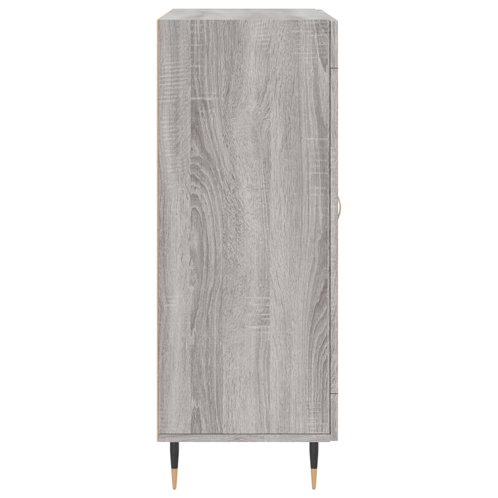 Sideboard Grey Sonoma 69.5x34x90 cm Engineered Wood