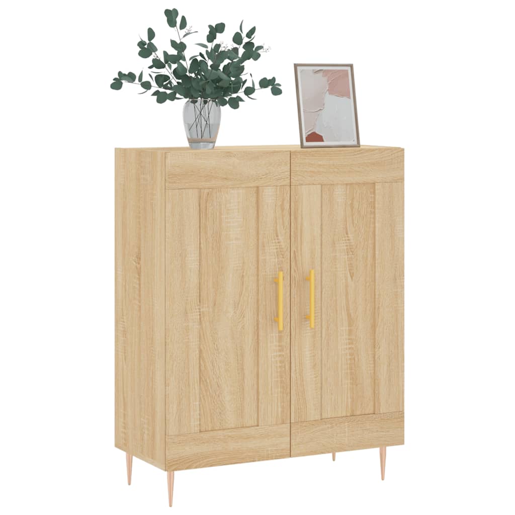 Sideboard Sonoma Oak 69.5x34x90 cm Engineered Wood