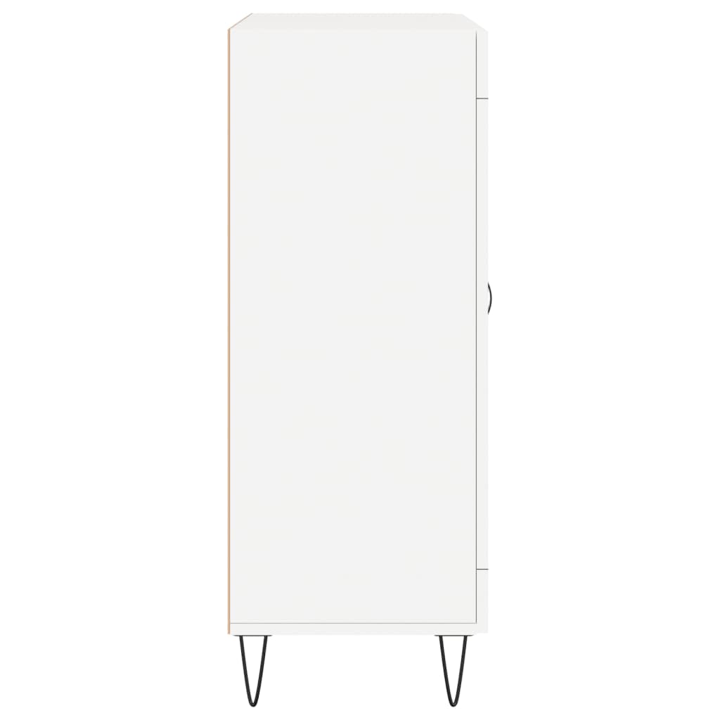 Sideboard White 69.5x34x90 cm Engineered Wood