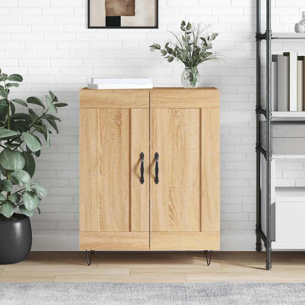 Sideboard Sonoma Oak 69.5x34x90 cm Engineered Wood
