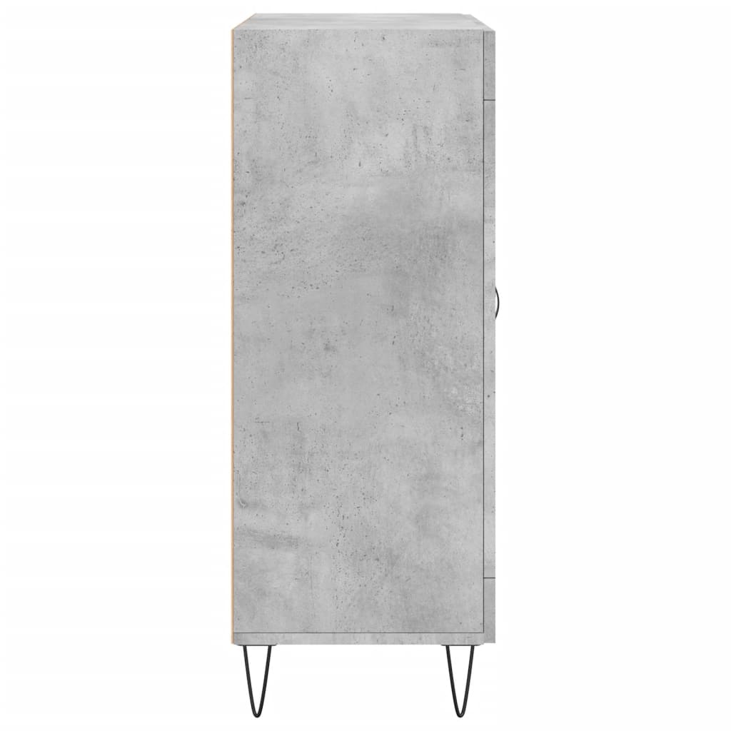 Sideboard Concrete Grey 69.5x34x90 cm Engineered Wood