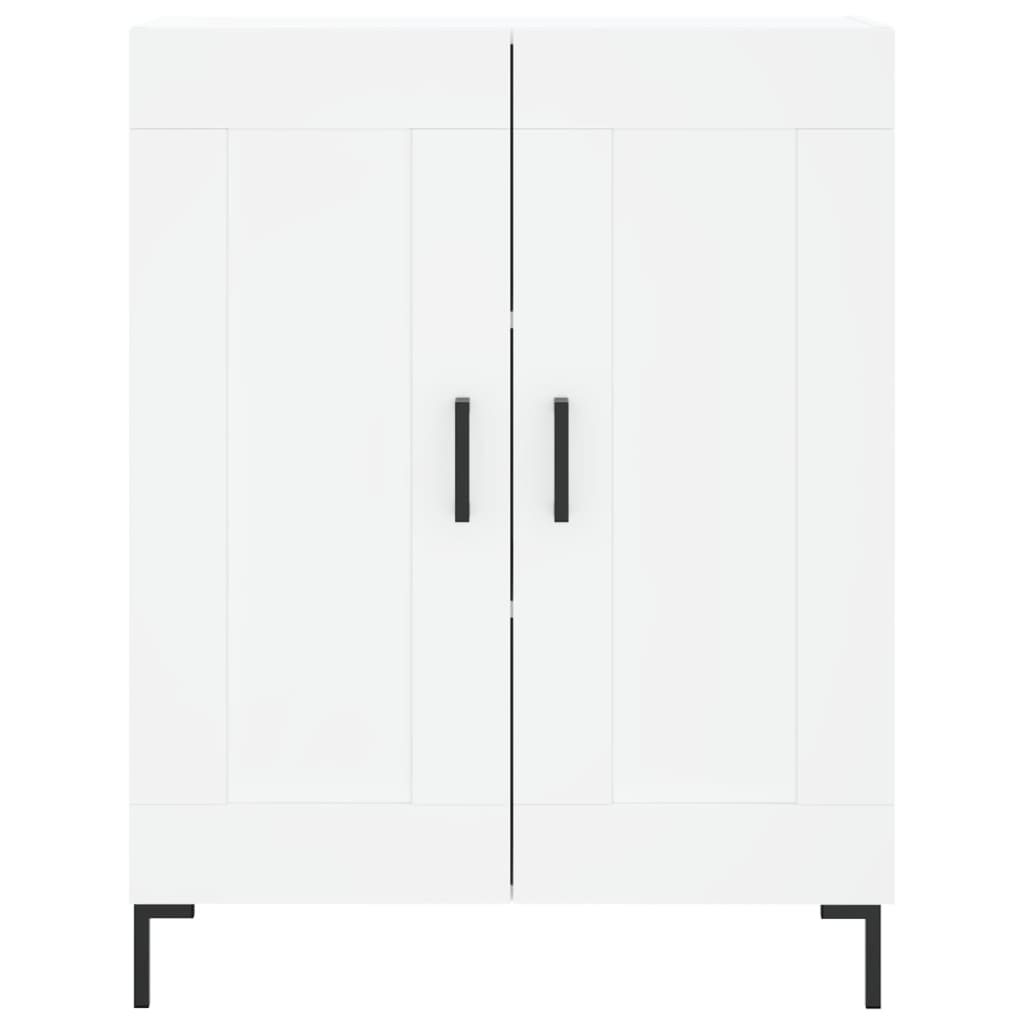 Sideboard White 69.5x34x90 cm Engineered Wood