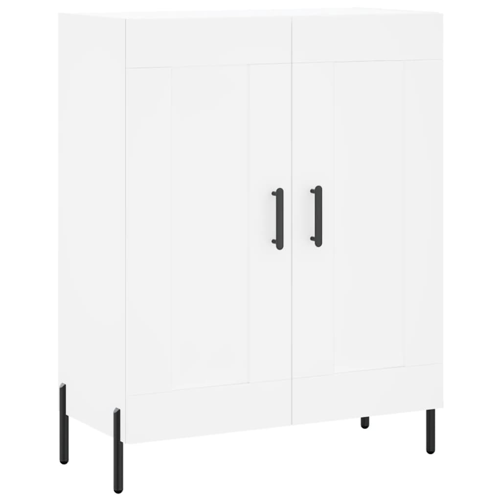 Sideboard White 69.5x34x90 cm Engineered Wood