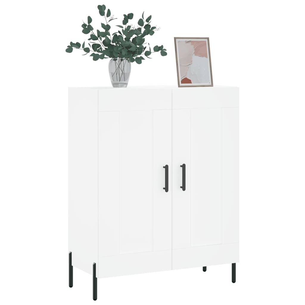 Sideboard White 69.5x34x90 cm Engineered Wood