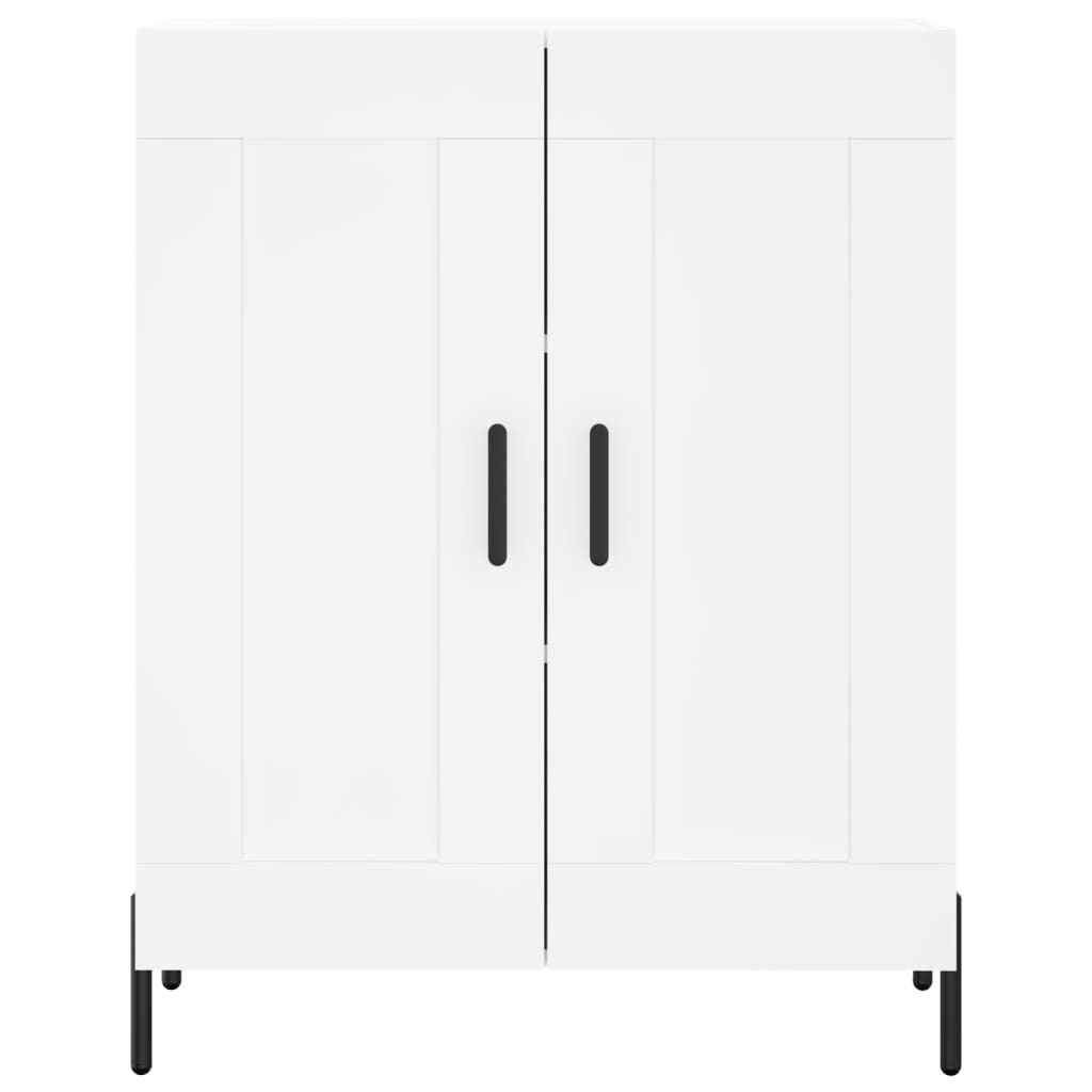 Sideboard White 69.5x34x90 cm Engineered Wood