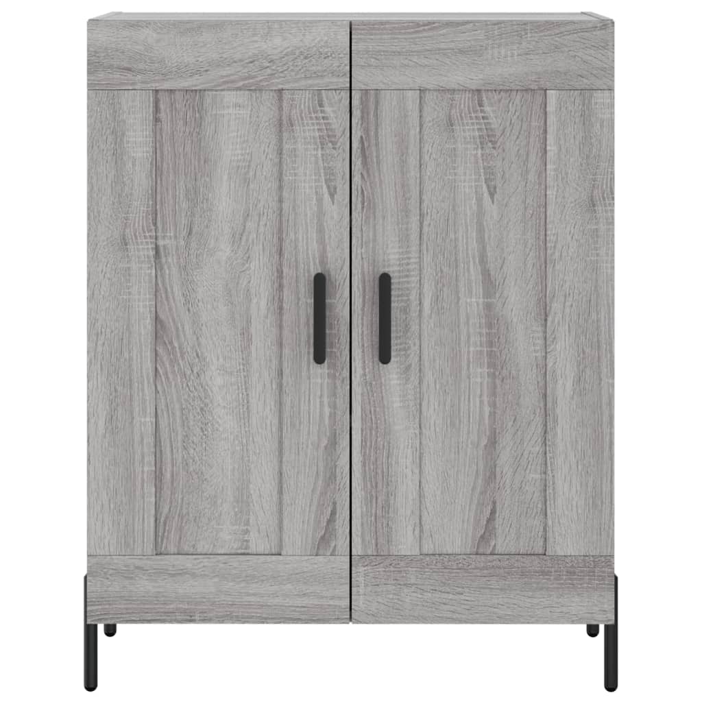Sideboard Grey Sonoma 69.5x34x90 cm Engineered Wood