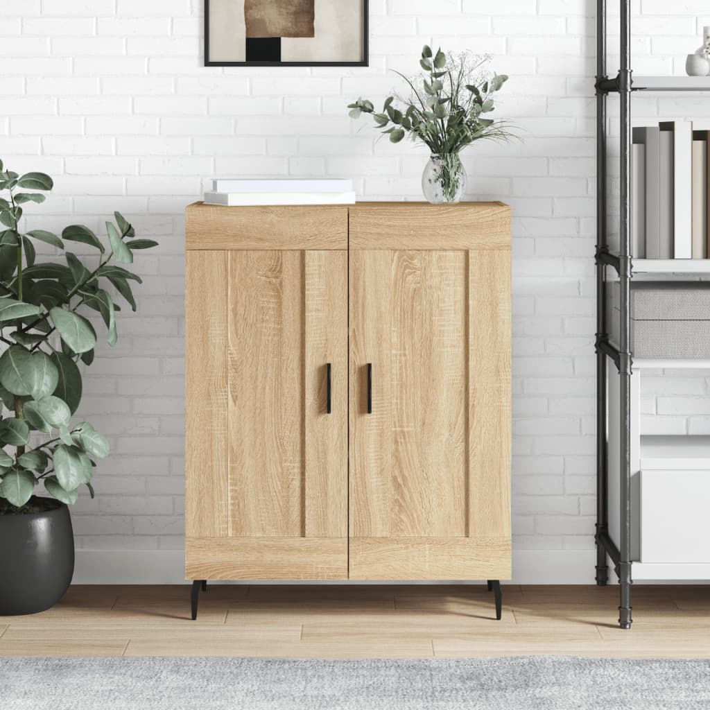 Sideboard Sonoma Oak 69.5x34x90 cm Engineered Wood
