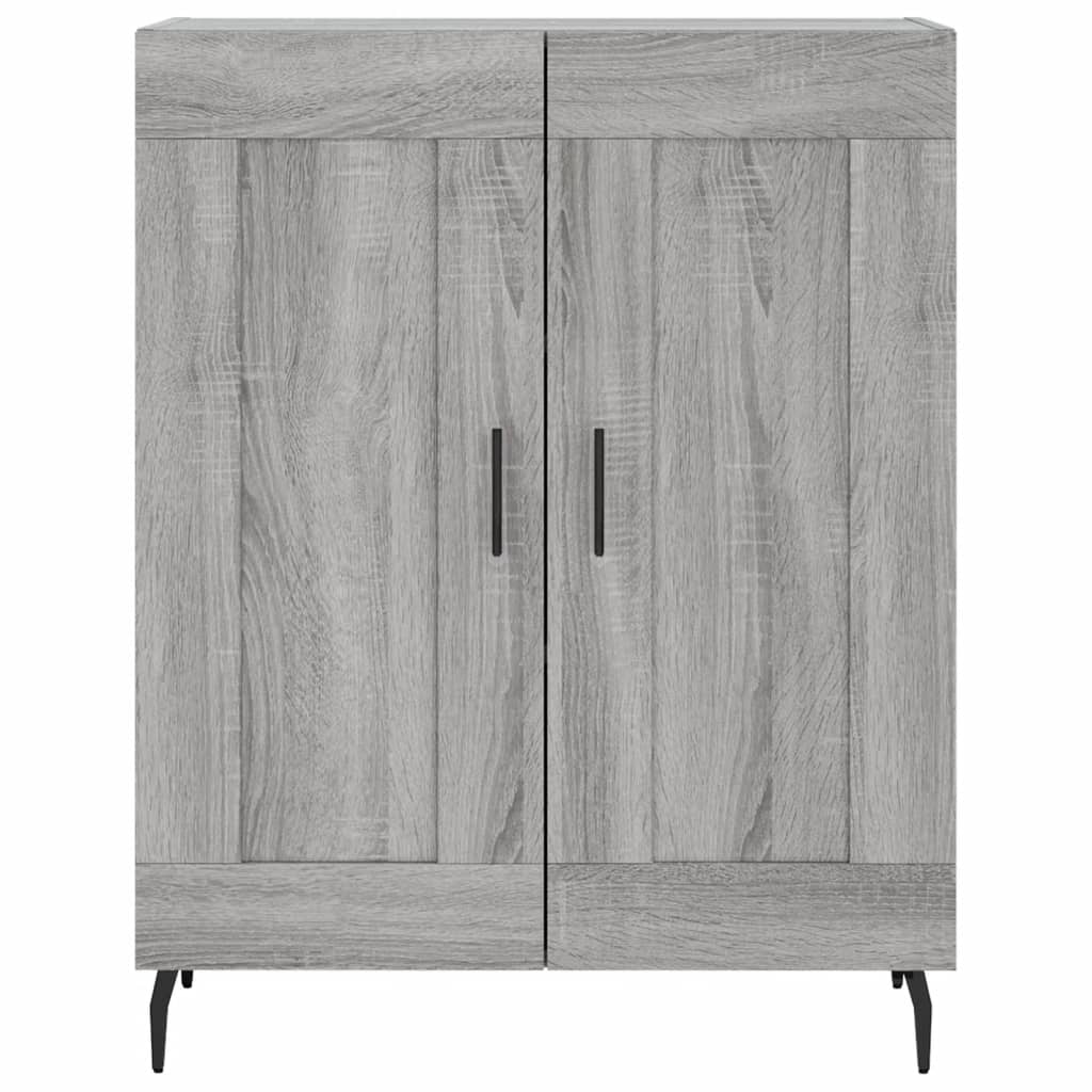 Sideboard Grey Sonoma 69.5x34x90 cm Engineered Wood