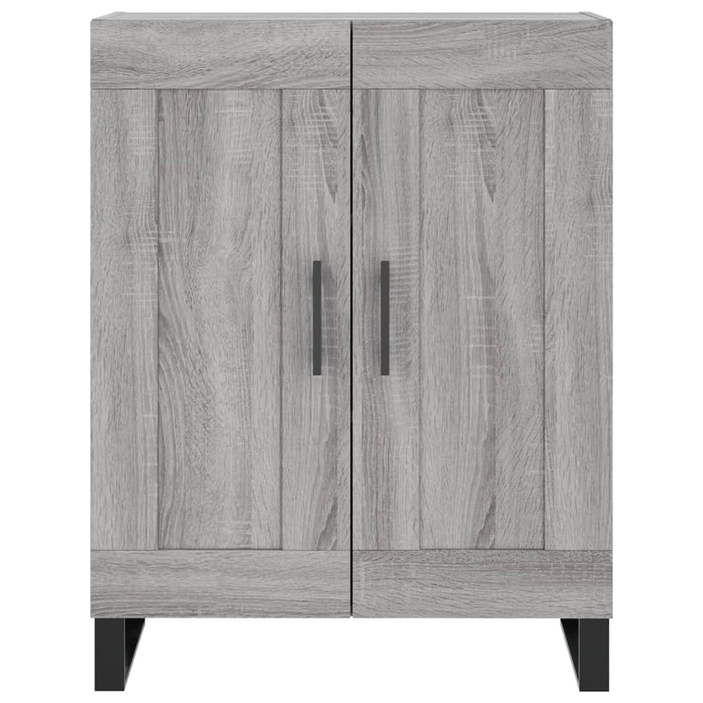 Sideboard Grey Sonoma 69.5x34x90 cm Engineered Wood