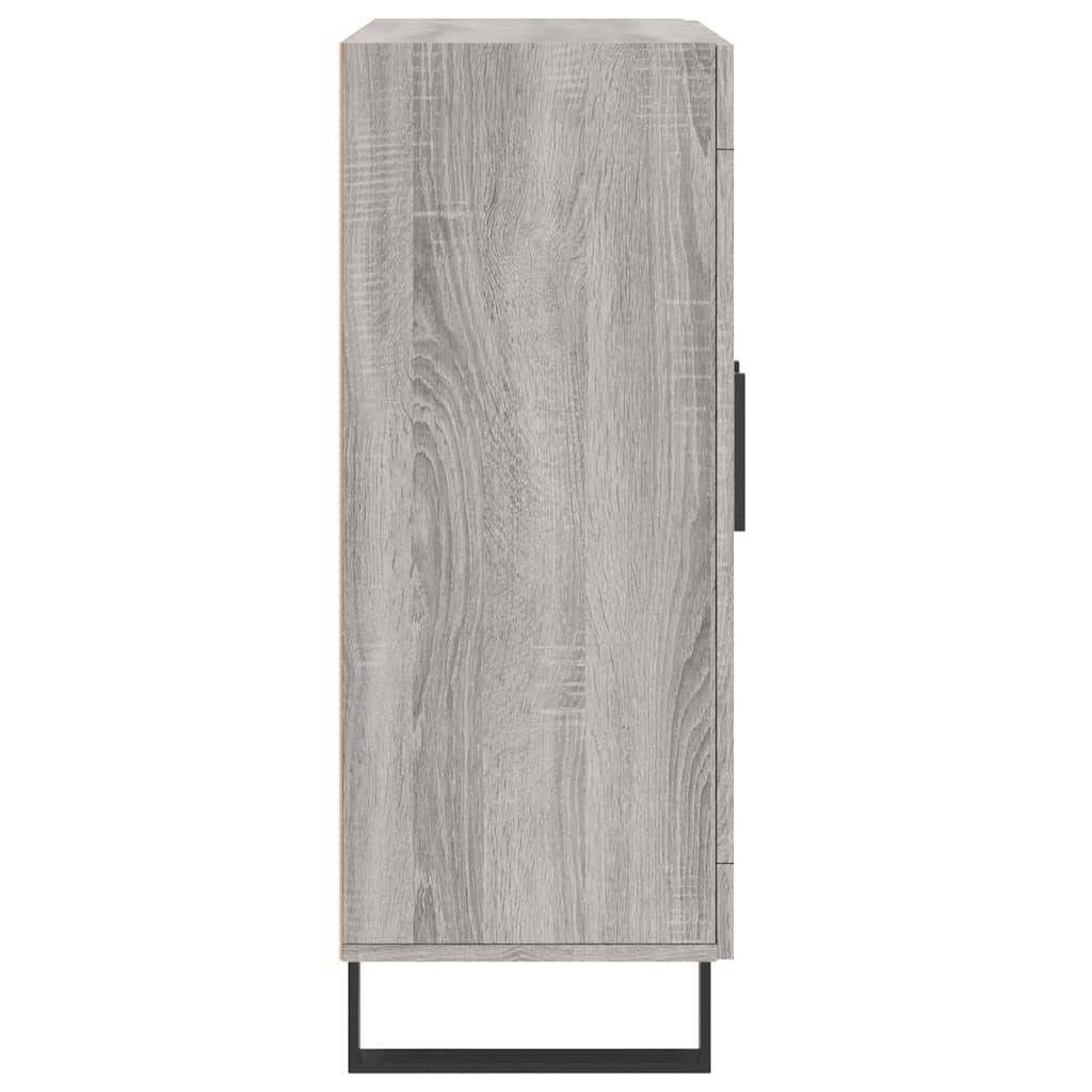 Sideboard Grey Sonoma 69.5x34x90 cm Engineered Wood