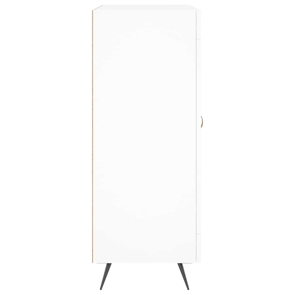 Sideboard White 69.5x34x90 cm Engineered Wood