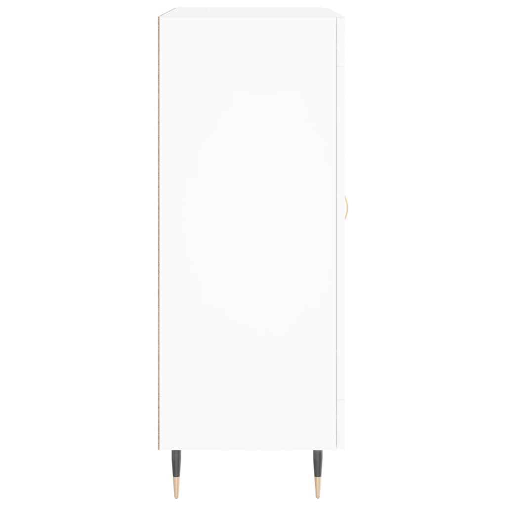 Sideboard White 69.5x34x90 cm Engineered Wood