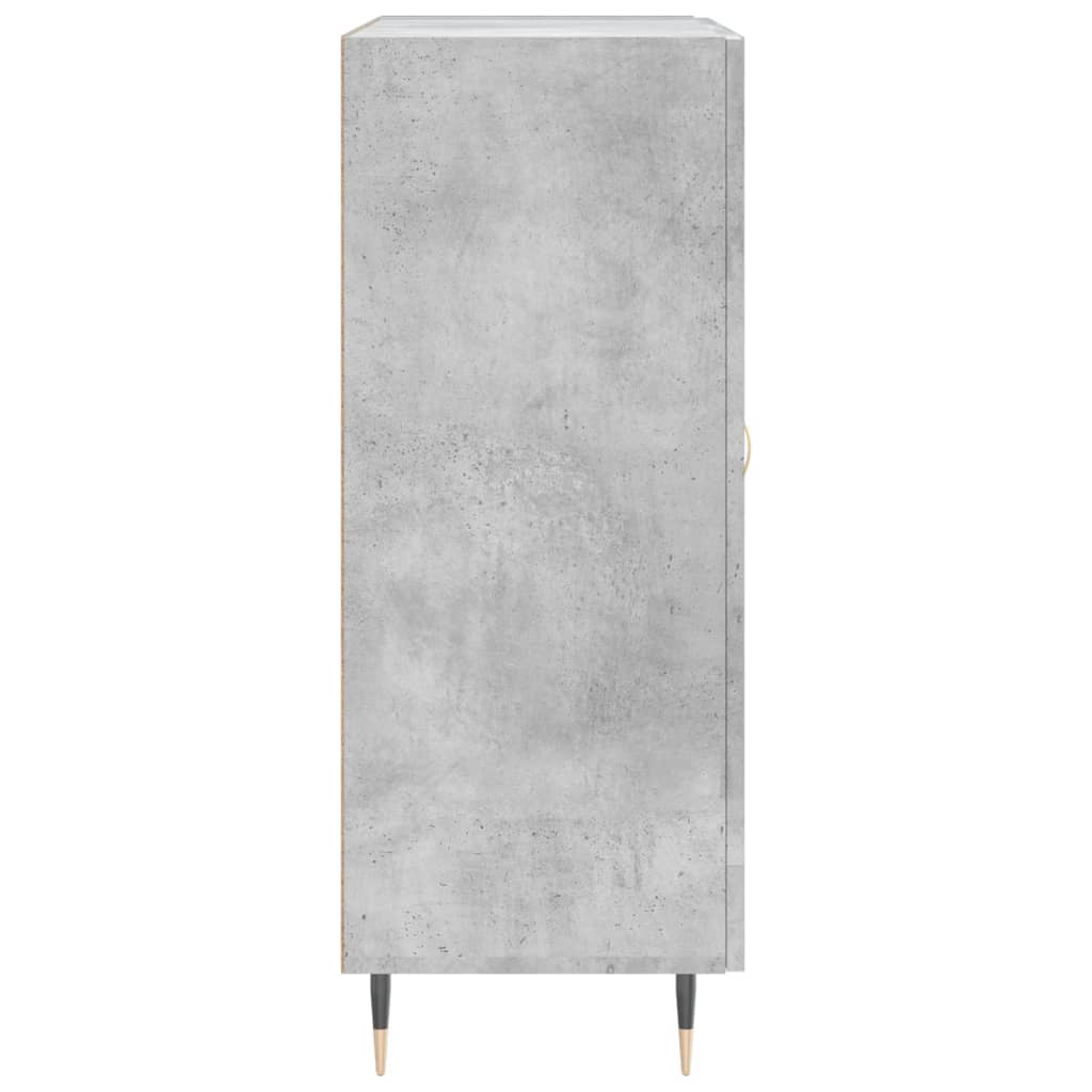 Sideboard Concrete Grey 69.5x34x90 cm Engineered Wood