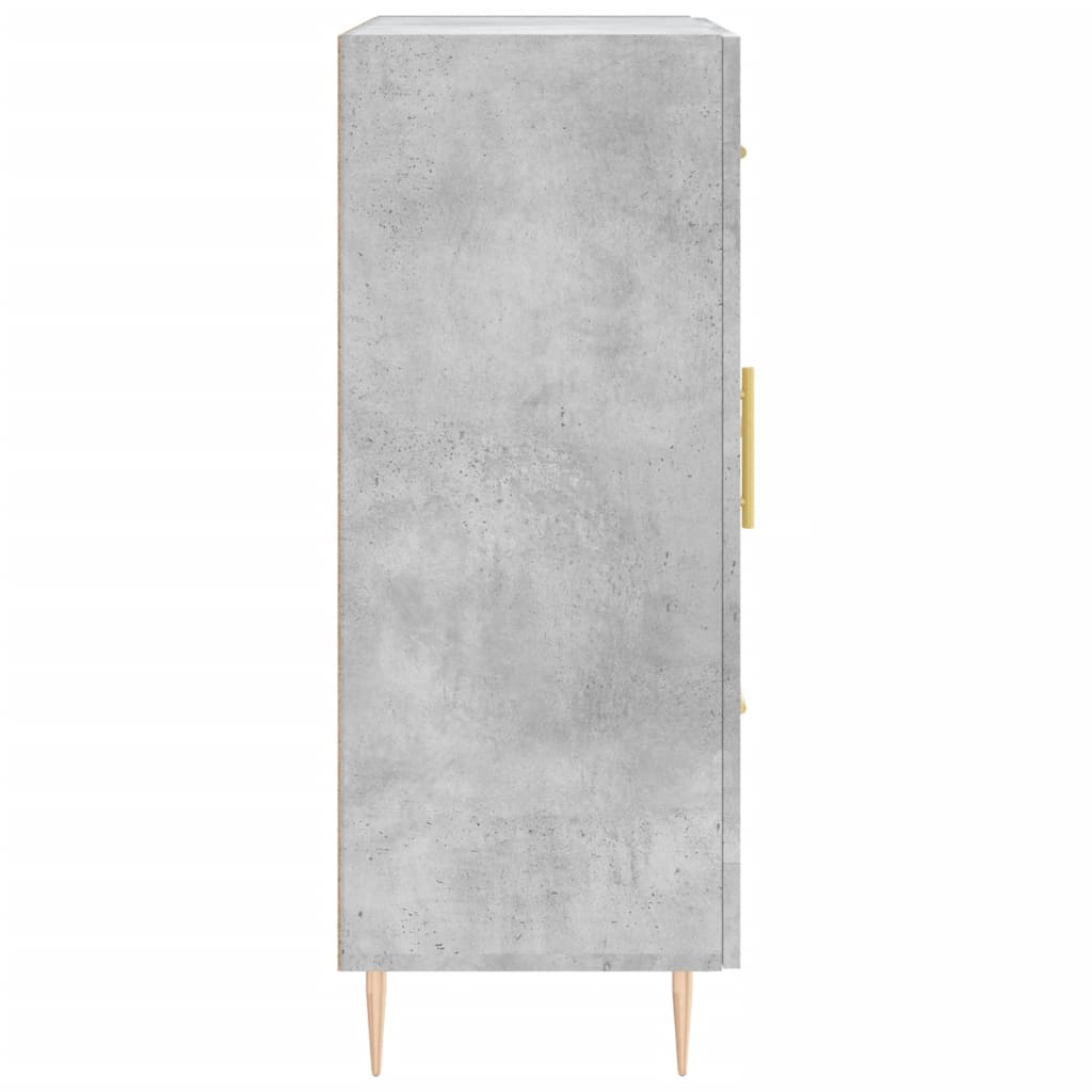 Sideboard Concrete Grey 69.5x34x90 cm Engineered Wood
