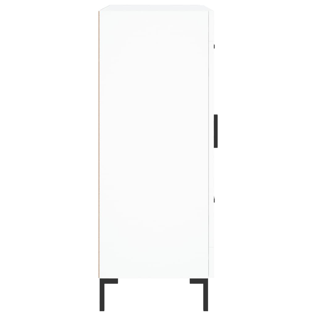 Sideboard White 69.5x34x90 cm Engineered Wood