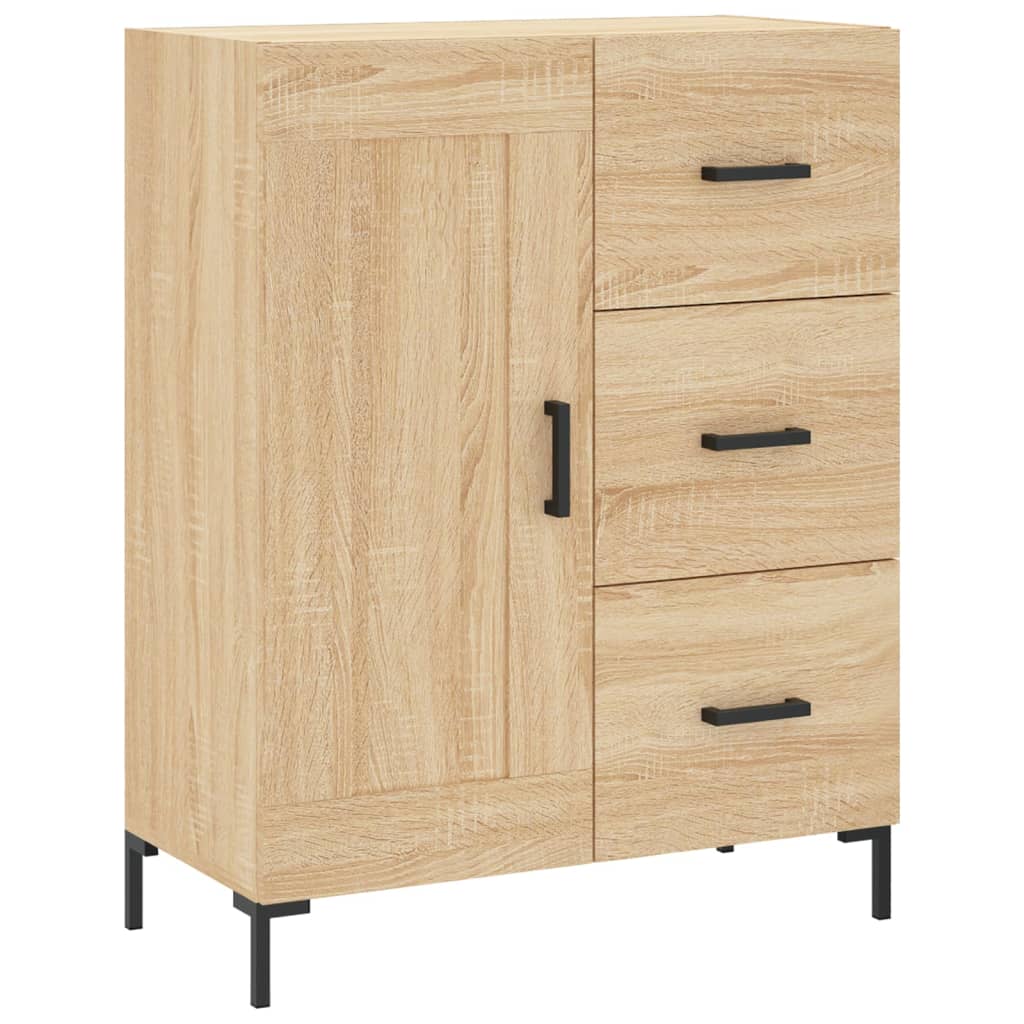 Sideboard Sonoma Oak 69.5x34x90 cm Engineered Wood
