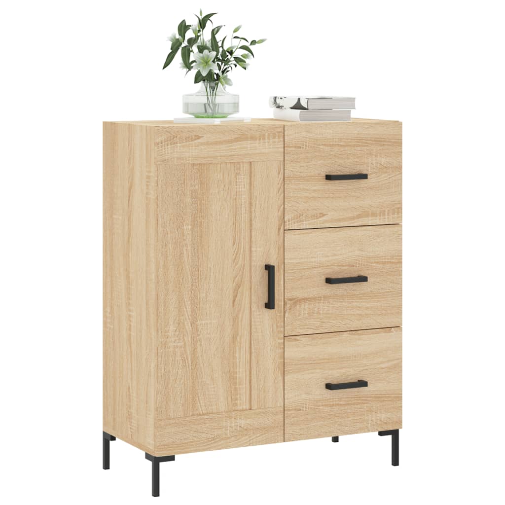 Sideboard Sonoma Oak 69.5x34x90 cm Engineered Wood