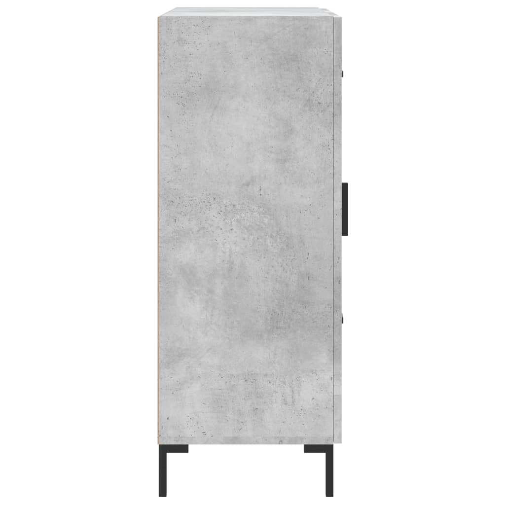 Sideboard Concrete Grey 69.5x34x90 cm Engineered Wood