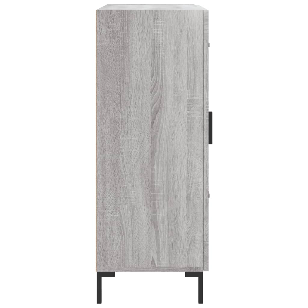 Sideboard Grey Sonoma 69.5x34x90 cm Engineered Wood