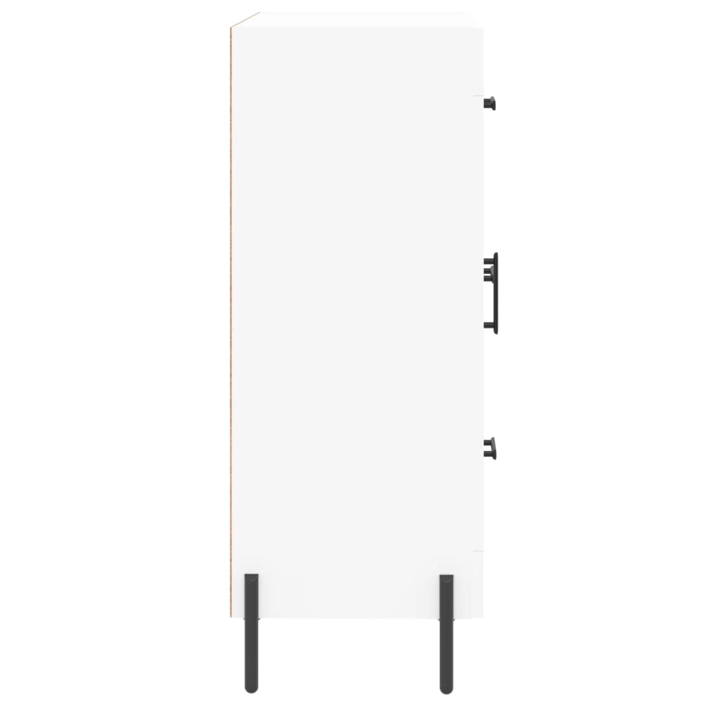 Sideboard White 69.5x34x90 cm Engineered Wood